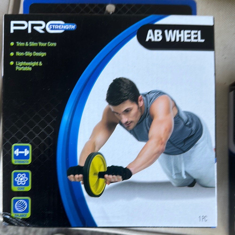 Pro Strength AB Wheel with Yellow and Black Design